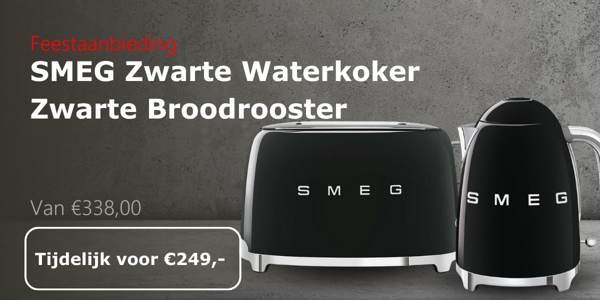 SMEG Set aanbieding Waterkoker & Broodrooster voor €249